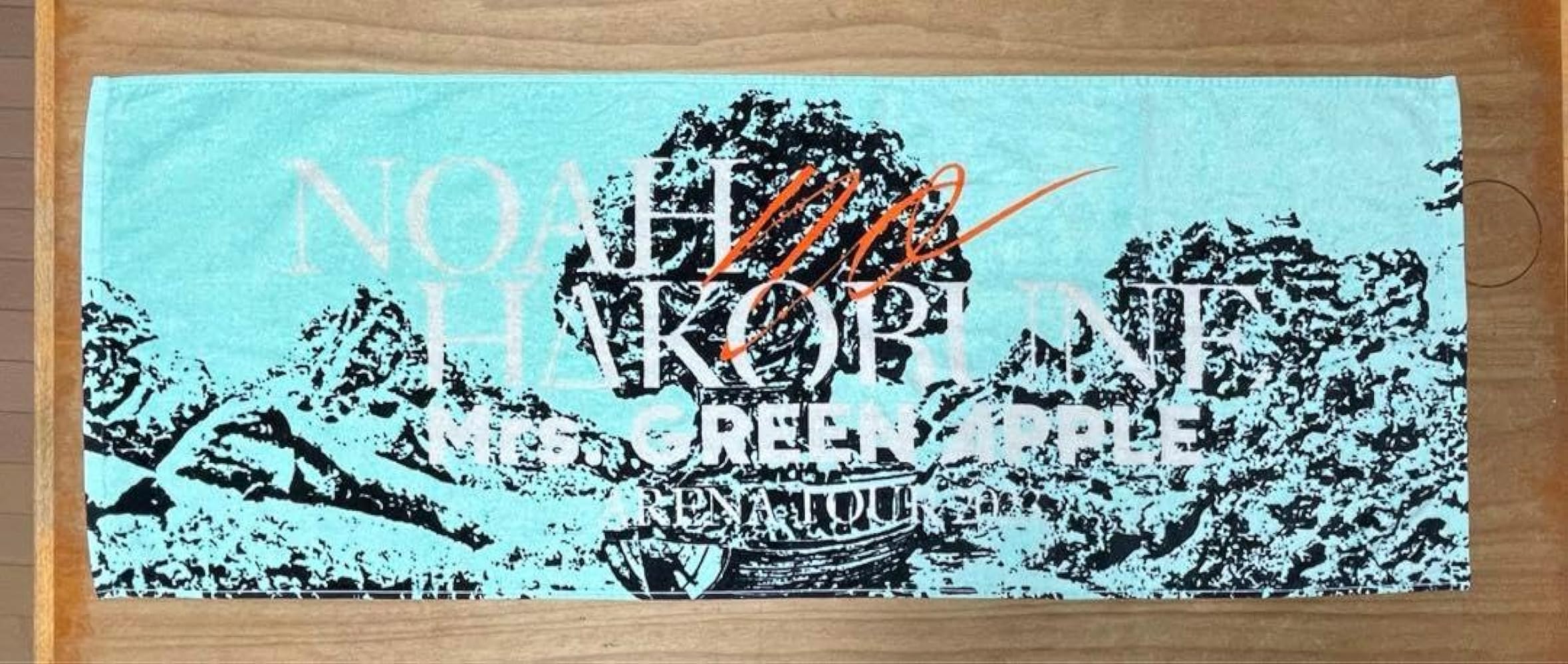 Mrs. Mrs. GREEN APPLE マフラータオル GREEN APPLE 10 セブンネット