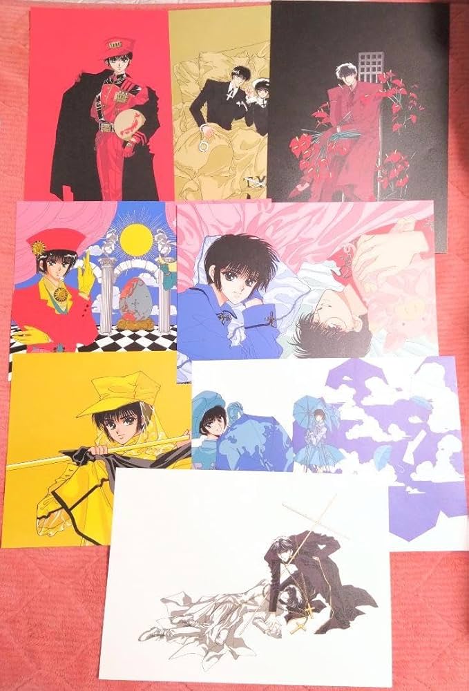 Amazon.co.jp: 東京BABYLON 皇 北都 昴流 桜塚 星史郎 CLAMP 複製原画