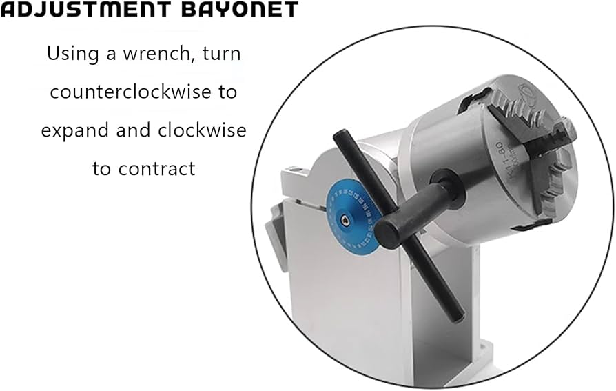 Amazon.co.jp: 高精度回転治具 刻印機 彫刻機 DC24V電動 回転軸