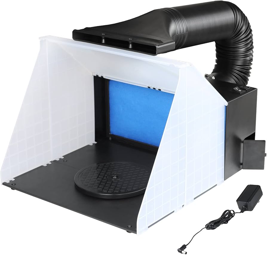 Amazon | Ausuc スプレーブースセット エアーブラシシステム スプレー