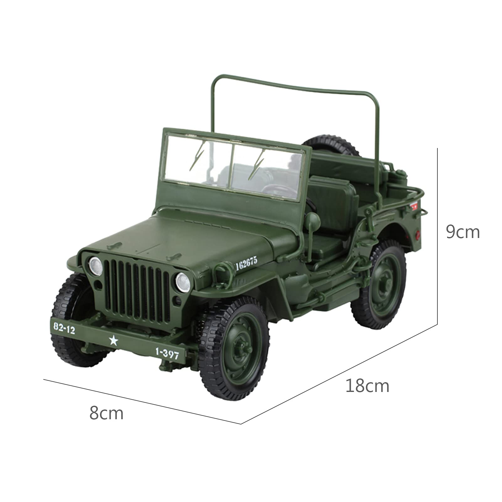 激レアPeacekeeper Power Team ミリタリージープ