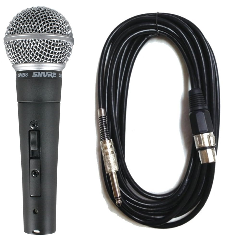 SHURE SM58 マイクコード付き SHURE SM58 ダイナミックマイク マイク