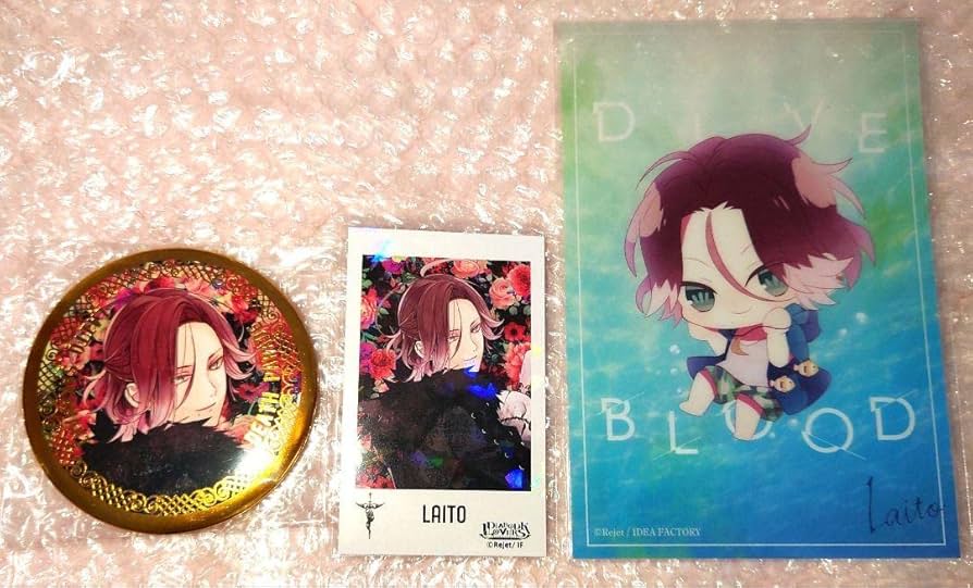 ▷▶︎▷DIABOLIK LOVERS 逆巻アヤトカナトライト 限定缶バッジ