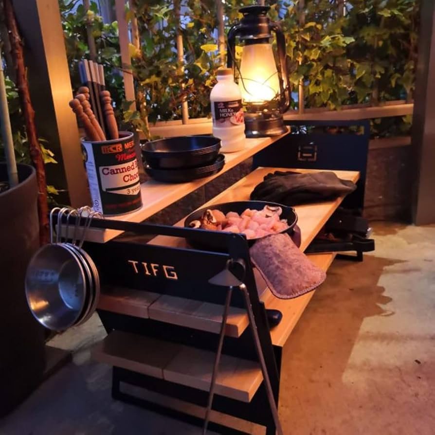 Amazon.co.jp: THE IRON FIELD GEAR（THE IRON FIELD GEAR） 焚き火