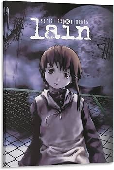 Amazon.co.jp: WEERSHUN シリアル実験 Lain アニメポスター 部屋 美的