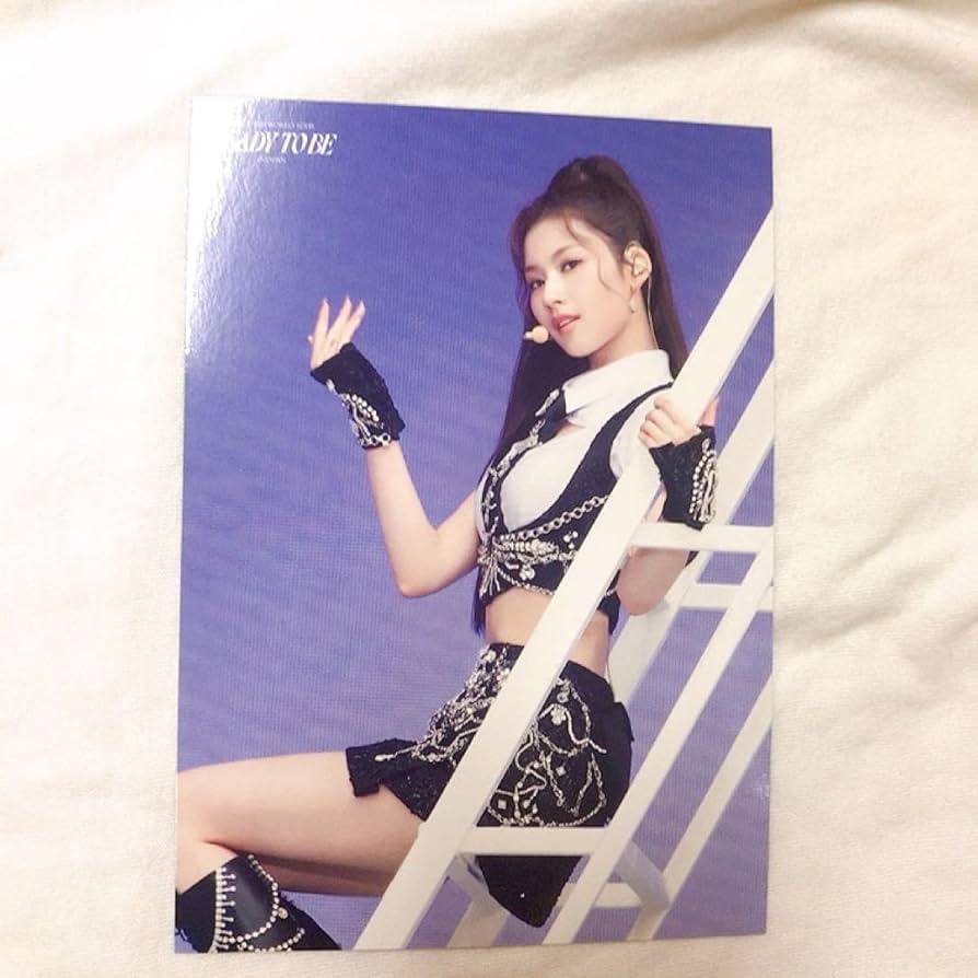 オンライン 匿名配送｜TWICE サナ Ready To Be ラキドロトレカ 直筆