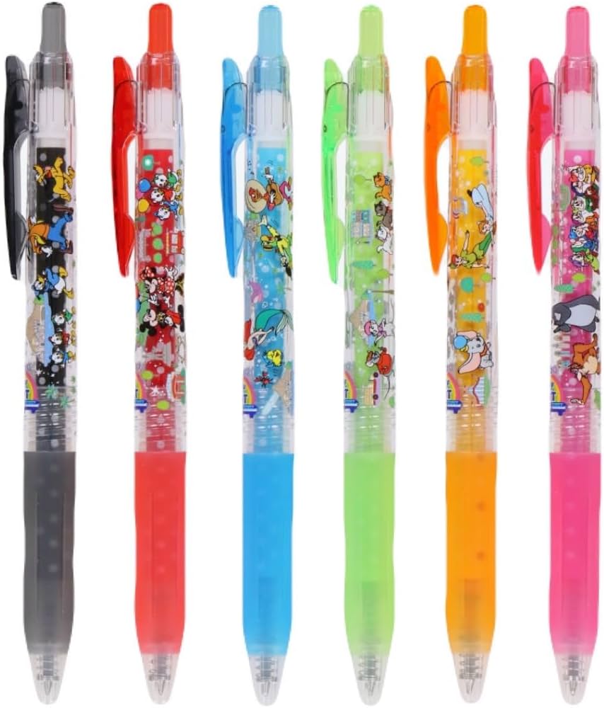 Amazon | ディズニー ボールぺン | 多色ボールペン | 文房具・オフィス用品