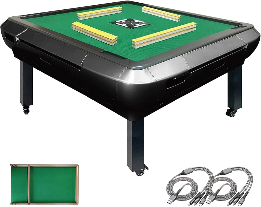 全自動麻雀卓 折りたたみ 麻雀卓 デジタル点棒計算 ガラス製脚 2137-9