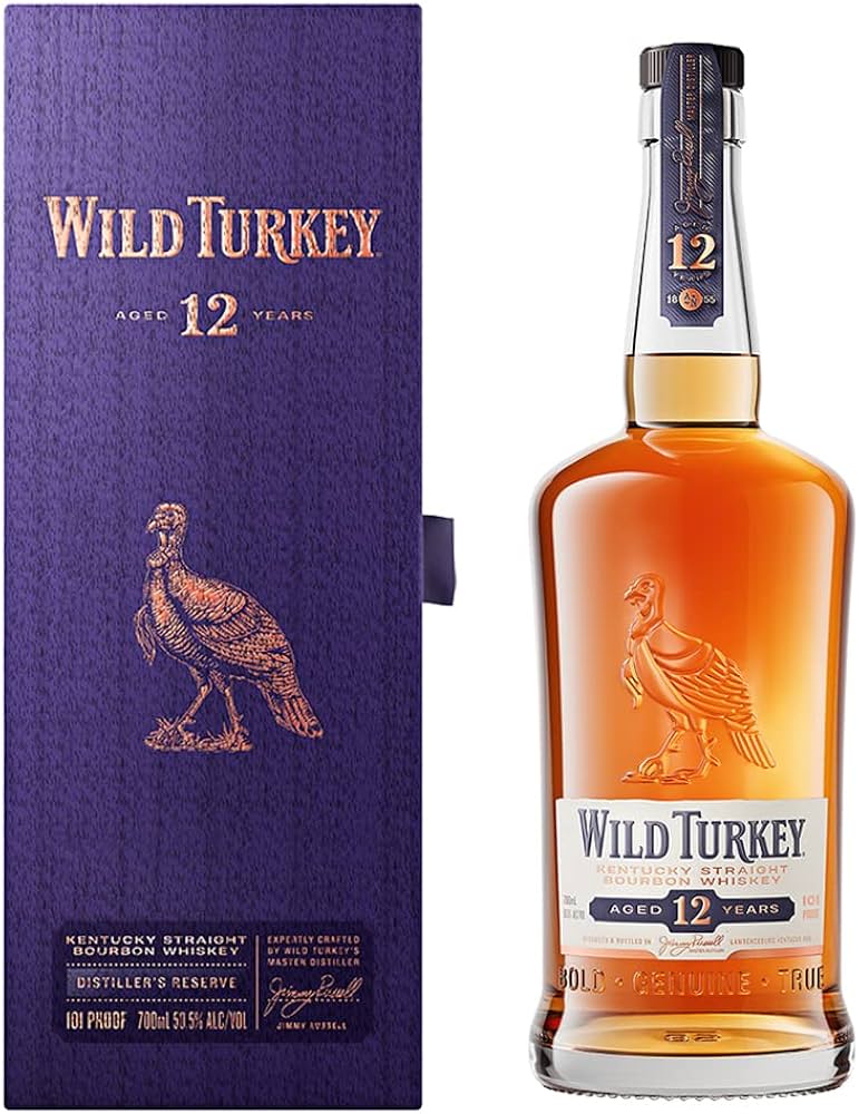 未開栓ワイルドターキー 未開封☆Wild Turkey 12年 旧ラベル 700ml 箱付