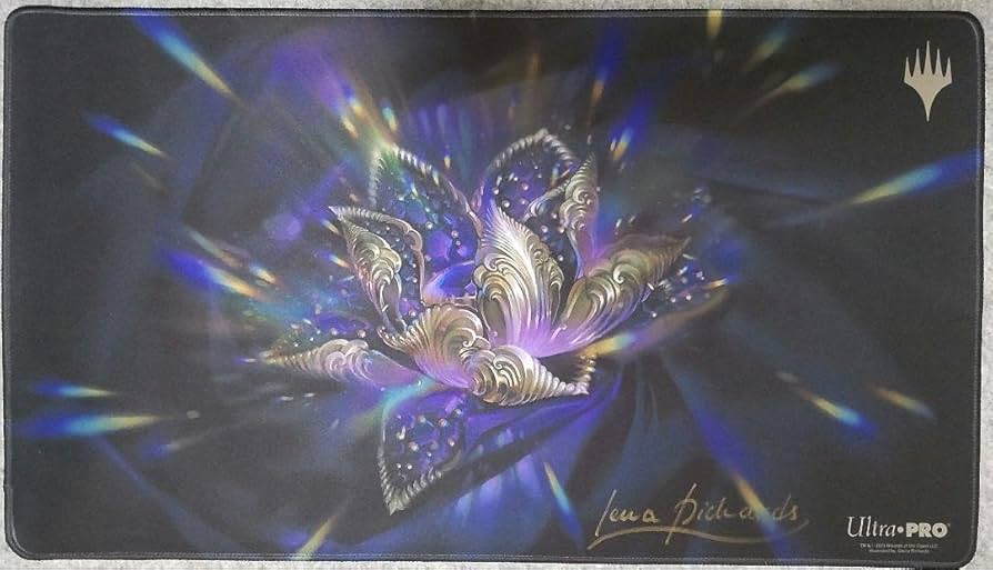 Amazon.co.jp: mtg 宝石の睡蓮 プレイマット 1枚 WR : おもちゃ