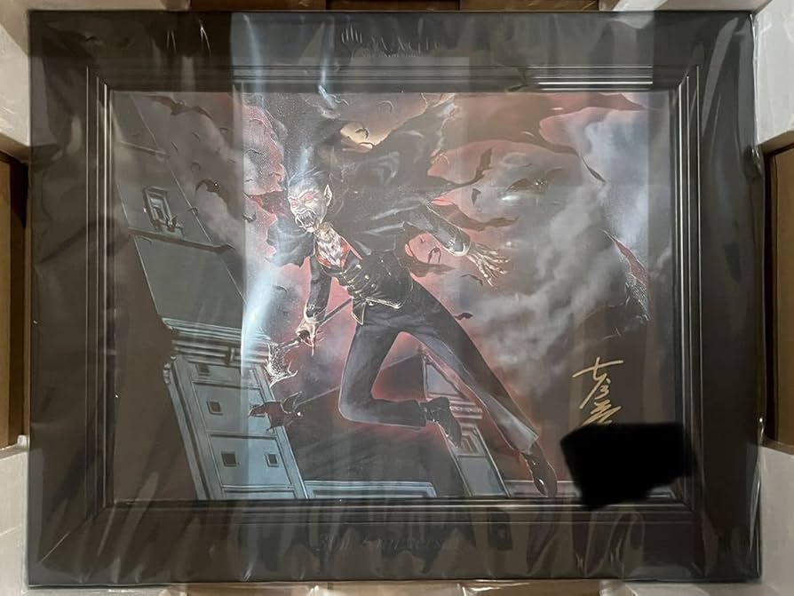 マジック：ザ・ギャザリング MTG キャンバスアート 始まりの町 MTG