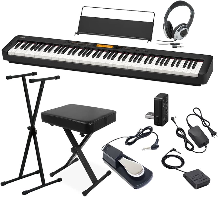 Amazon | CASIO CDP-S300 電子ピアノ ヘッドホン・Xスタンド・Xイス