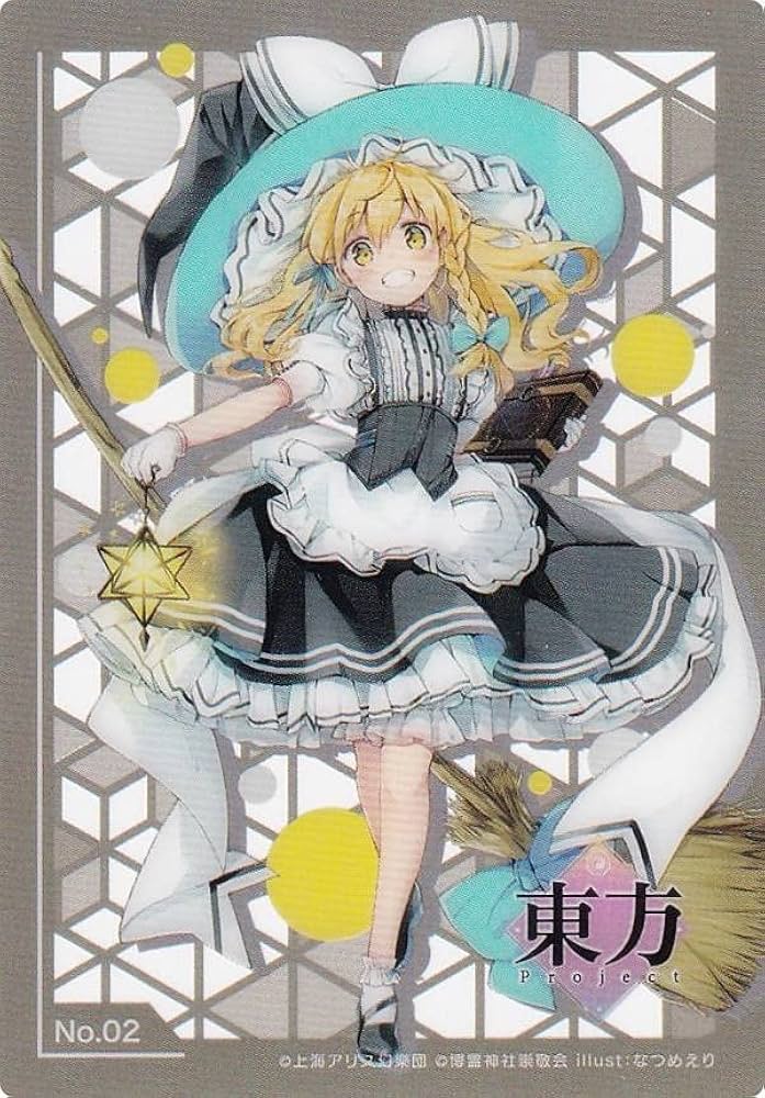 Reバース 東方Project パートナーカード 霧雨 魔理沙 PP