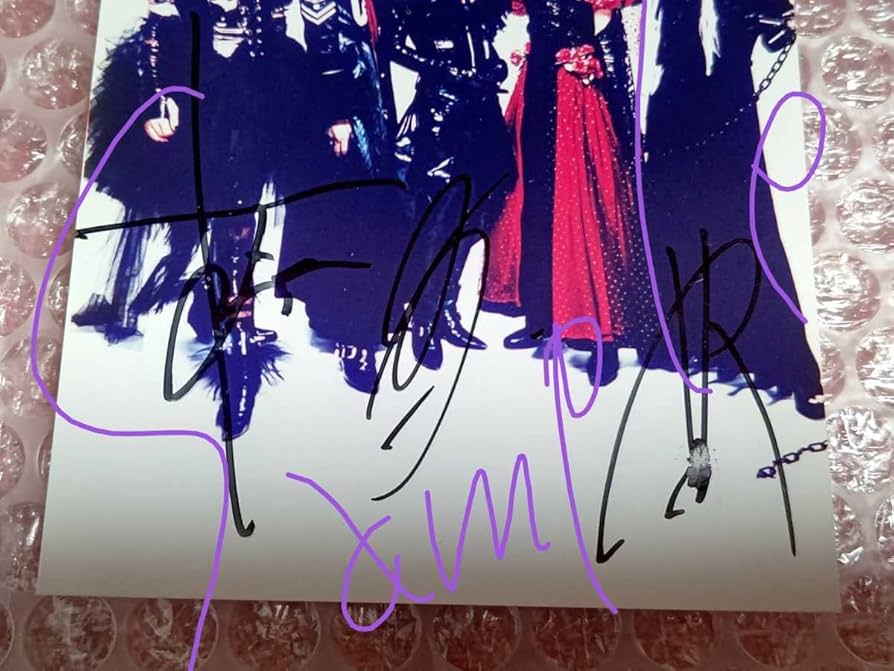 1点もの】DIR EN GREY 25周年 Toshiyaサイン入りポスター 1点もの】DIR