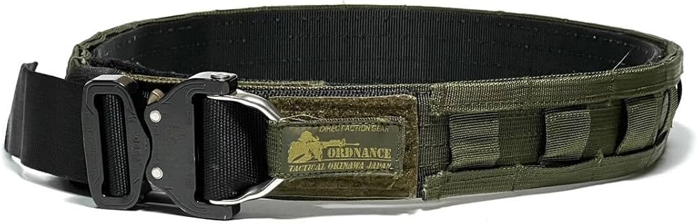Amazon.co.jp: ORDNANCE TACTICAL OKINAWA PISTOL BELT MOLLE SYSTEM D