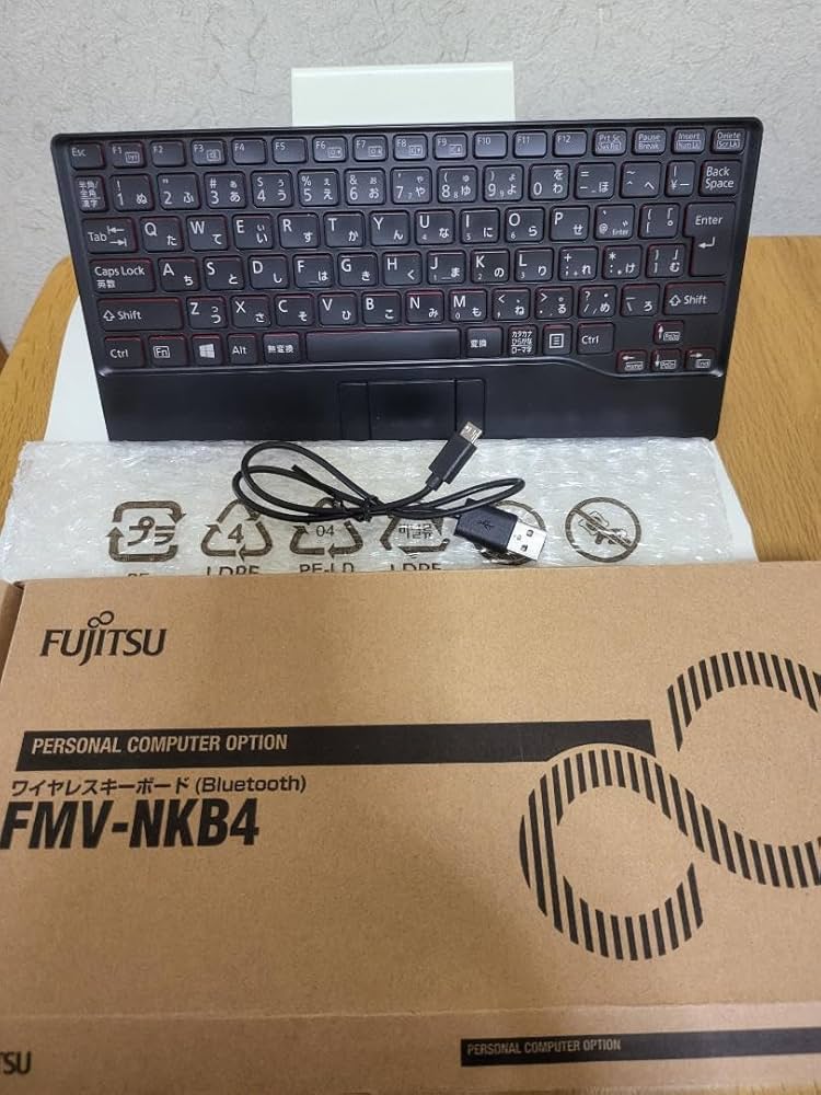 Amazon | 富士通 FMV-NKB4 ワイヤレスキーボード（） | ノーブランド品