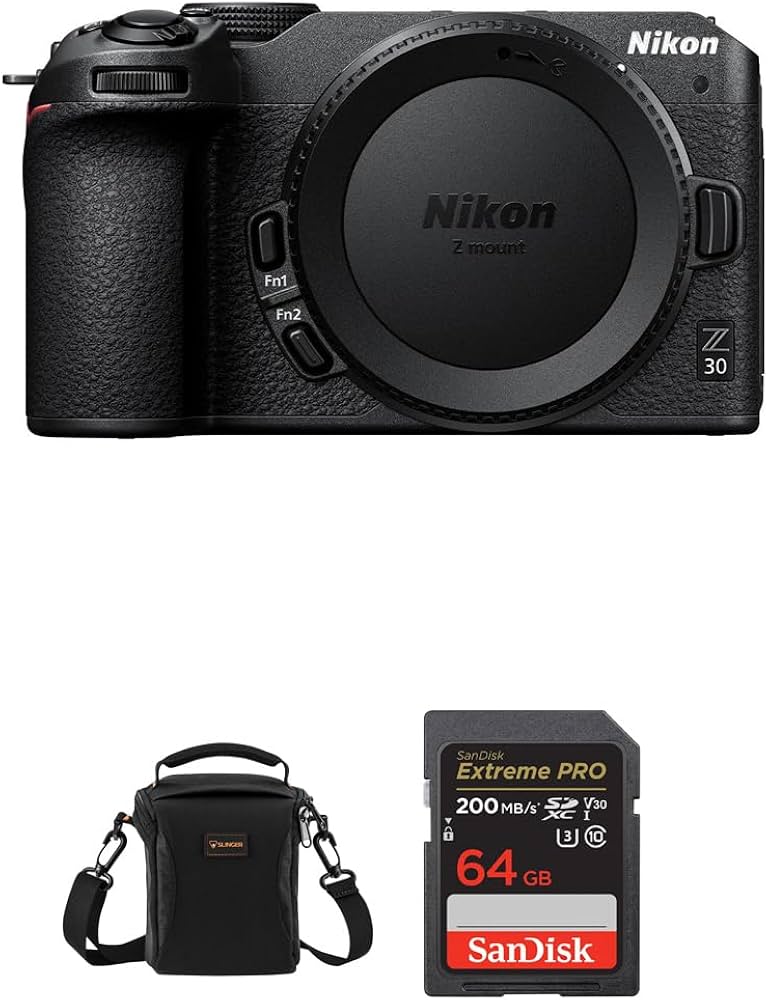 Amazon.com: Nikon Z 30 DX-Format Mirrorless Camera Bundle with