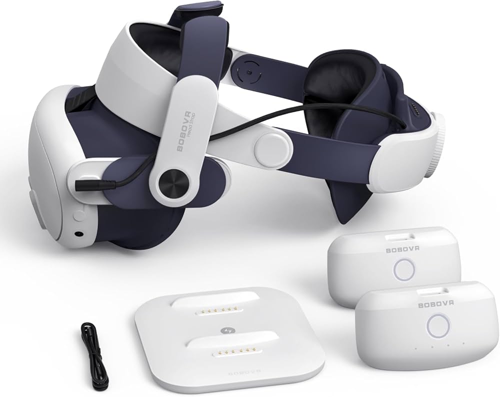 Amazon.com: BOBOVR M3 Pro Double Battery Pack Head Strap