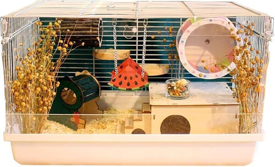 ルーミィ60 飼育グッズ15点セット ハムスター小動物用ケージ