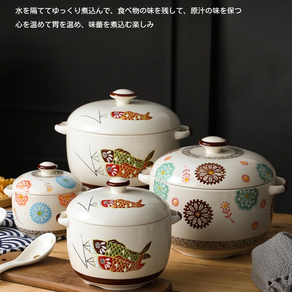 Mao's樂陶陶 夫婦茶碗 お箸 小皿セット 家型タレ皿とお箸セット