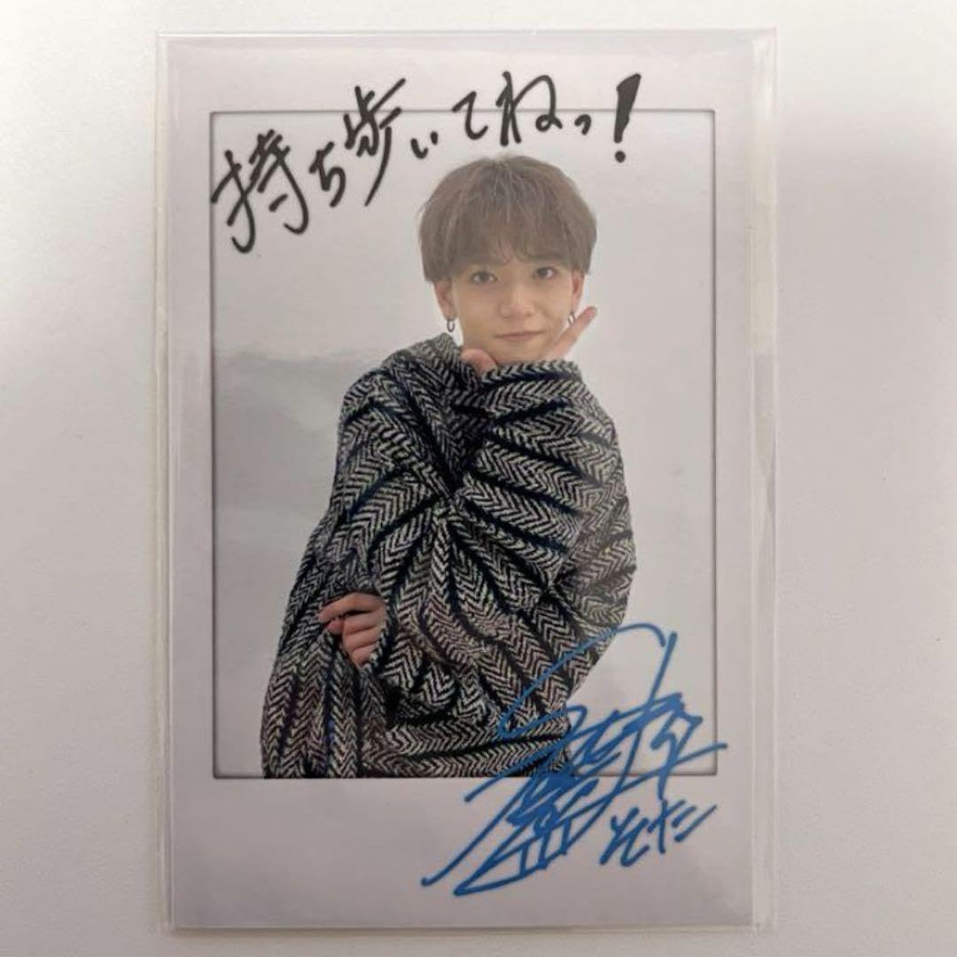 FANTASTICS 中島颯太 サイン入りチェキ FANTASTICS 中島颯太直筆サイン