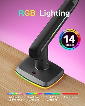 Amazon.co.jp: NB ERGONOMIC 【RGBライト付き】大型モニターアーム 大