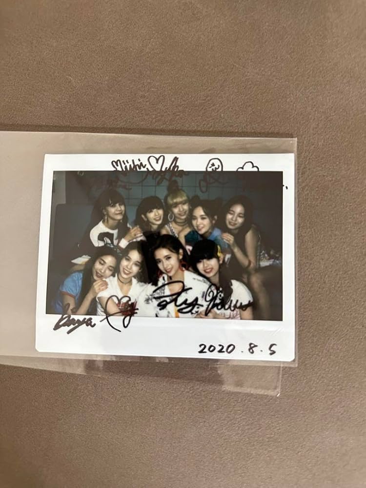 ALPHA DRIVE ONE WEi キム ジュンソ サイン入りポラロイド WEi