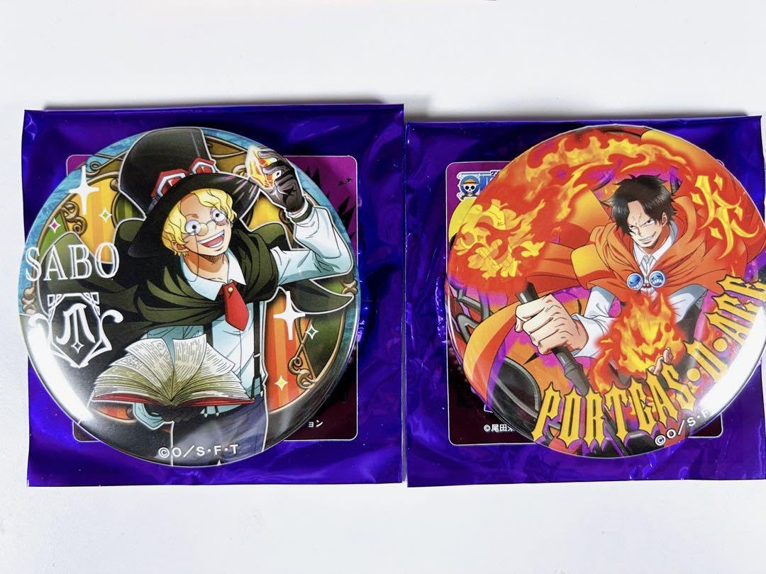 東京ワンピースタワー コレクション缶バッジ 2弾 エース、サボ