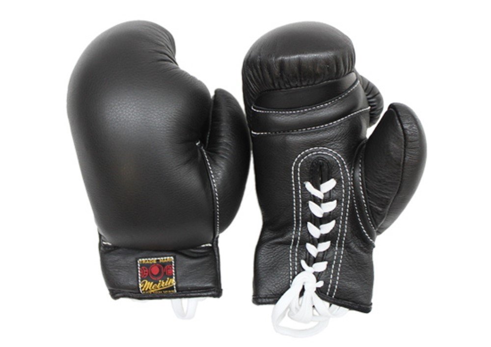 Amazon | 明倫産業 日本拳法グローブ(黒) 8オンス 紐式 N-18 日本拳法