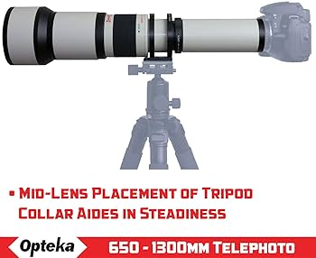 Amazon | Opteka 650-1300mm 超望遠ズームレンズ Nikon Zマウント Z7