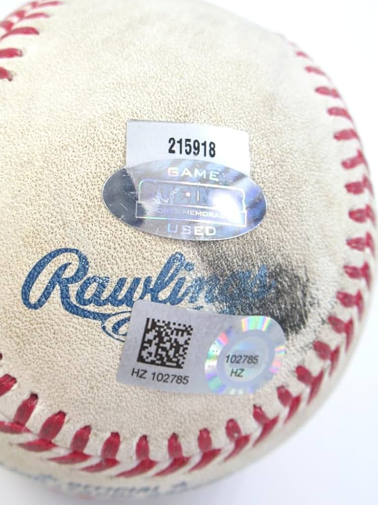 ダルビッシュ有】5/6 実使用ボール 2012年 MLBホログラム