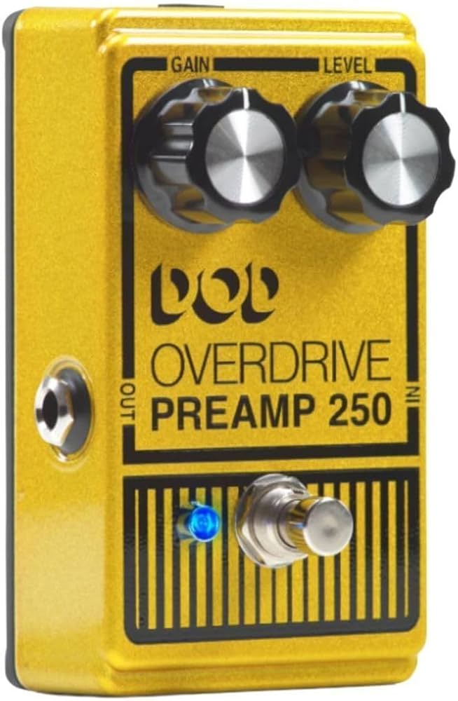 Amazon.com: DOD Overdrive 250 Analog Overdrive Preamp : Musical