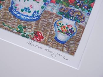 レスリーセイヤー サイン入り 四季 アンティークベイス シルク