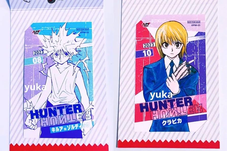 ハンターハンター キルア ブロマイド アマダ HUNTER×HUNTER ブロマイド