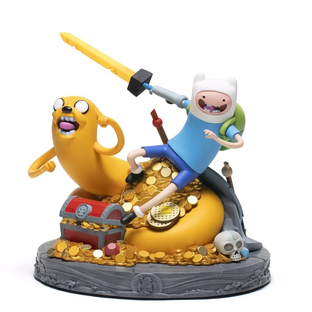 Amazon.com: Adventure TIME Jake & FINN Statue : Toys & Games