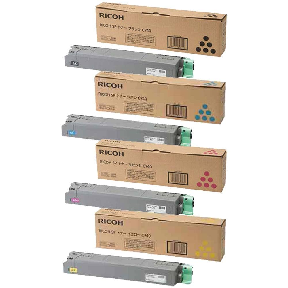RICOH SP トナー C740 4色セット×2セット 【公式通販】