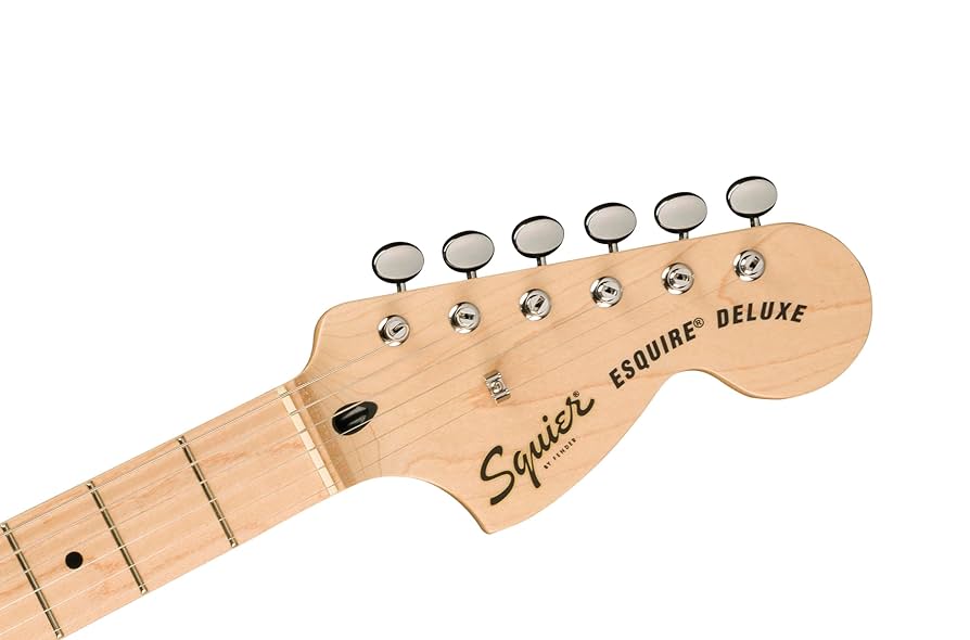 弦交換済み】Squier by Fender deluxe 2ハムバッカー 弦交換済み