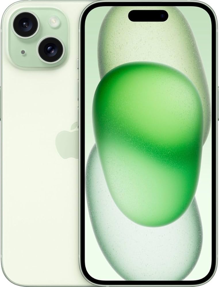 Amazon.com: Apple iPhone 15, 256GB, Green - Unlocked (Renewed