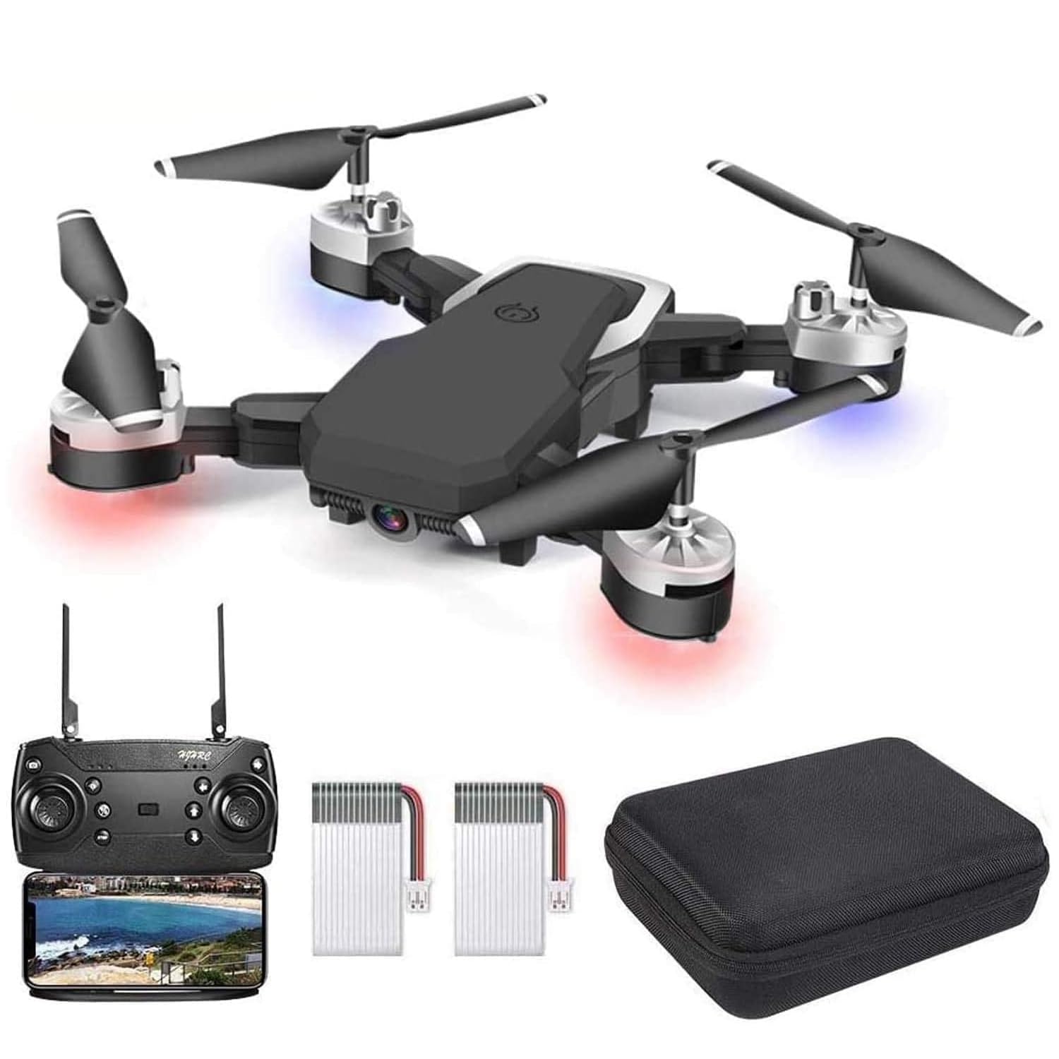 ドローン カメラ付 ラジコン Wifi 3D宙返り ヘッドレスモード ドローン