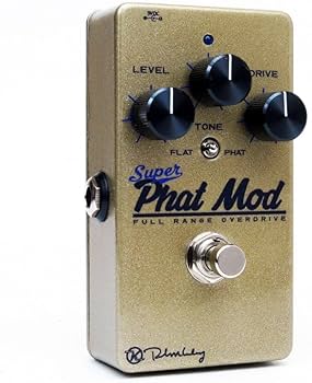 Amazon.com: Keeley Super Phat Mod Full Range Overdrive Pedal, Gold