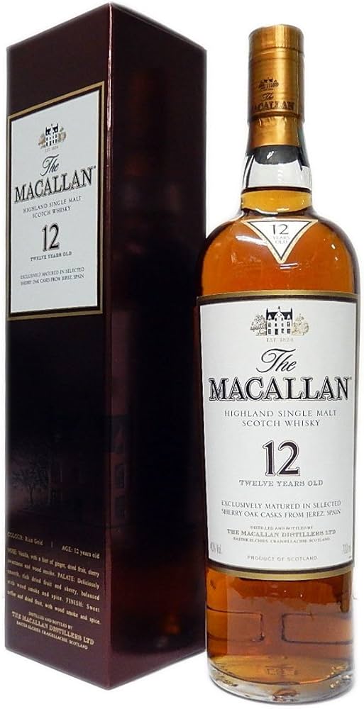 Amazon.co.jp: シングルモルト ウイスキー ザ マッカラン 12年 700ml