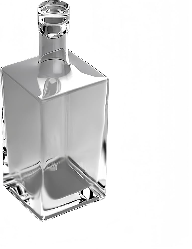 Amazon｜[Kulangsu ] 空き瓶 無鉛ガラス瓶 四角いボトル 保存瓶 ワイン