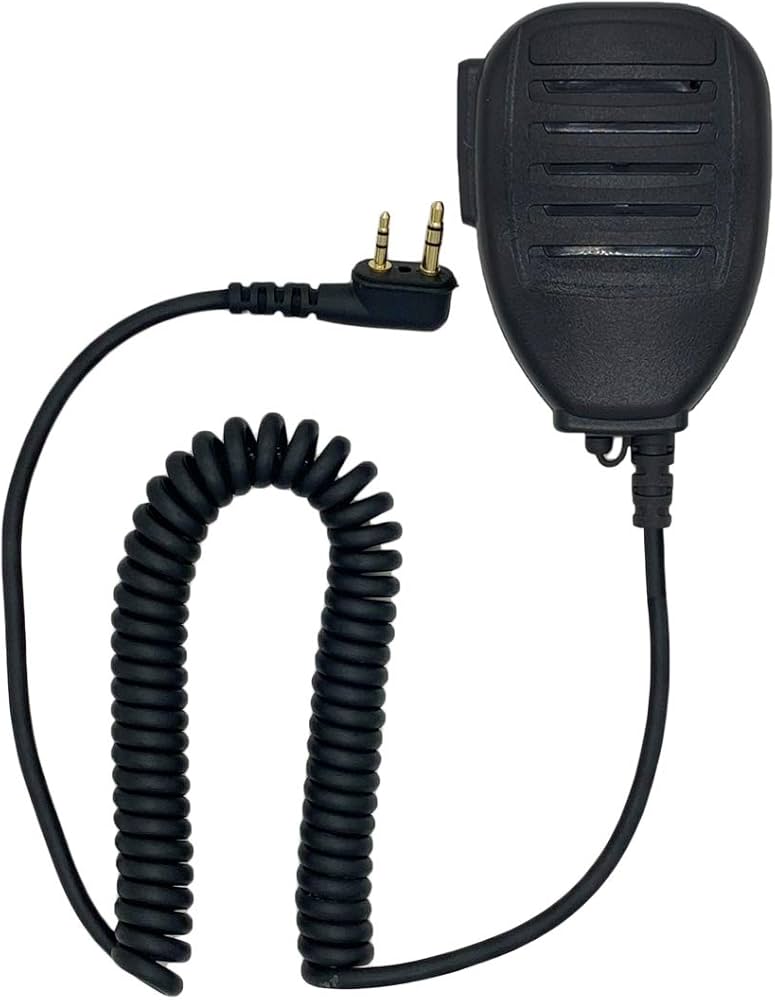 Amazon | アイコム対応 インカム スピーカーマイクロホン 2ピン用 L型