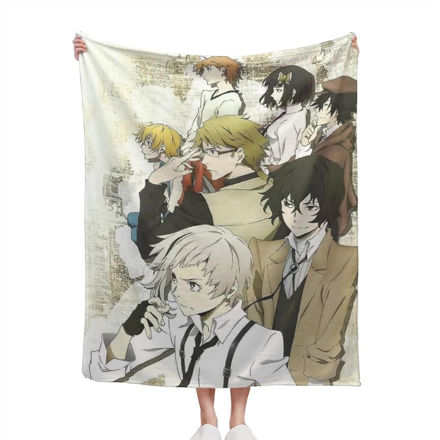 文豪ストレイドッグス 文スト 江戸川乱歩 中島敦 ブランケット きゃら