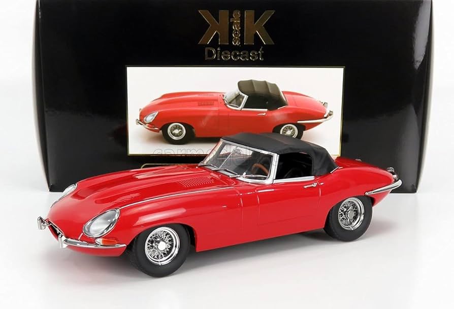 Amazon | ミニカー 1/18 ジャガー Eタイプ 1シリーズ KK-SCALE 1/18