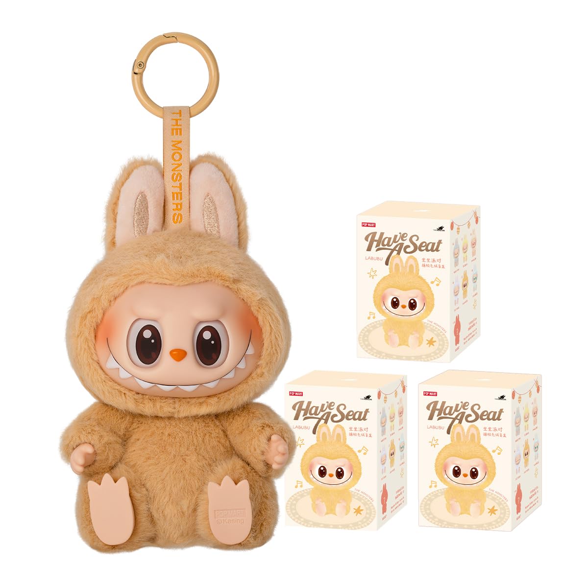 Amazon | POP MART THE MONSTERS - Have a Seat Vinyl Plush Blind Box