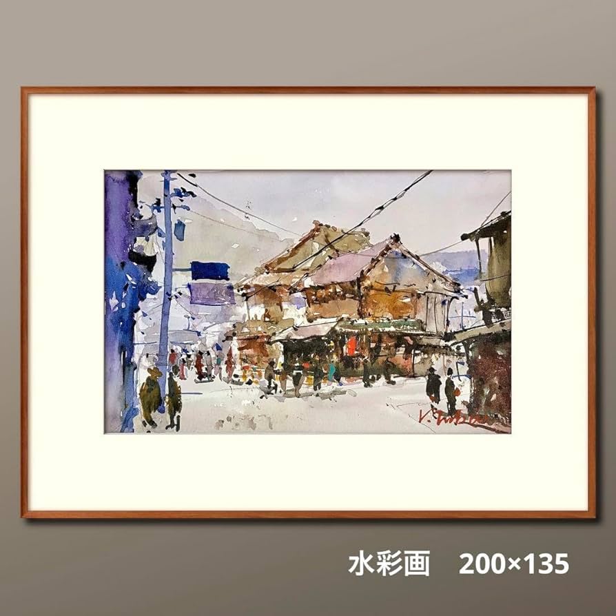 M6 額なし▪️油彩画 原画▪️ヨーロッパ画家ヴィタリエ・ズブコ