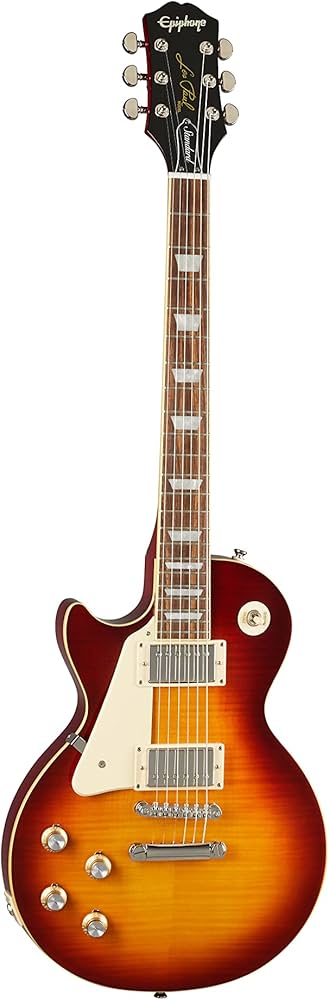 Amazon.com: Epiphone Les Paul Standard 60s Lefty, Iced Tea