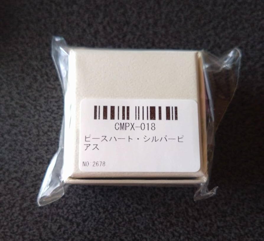 新品未開封】COMPLEX ピースハート シルバーピアス (日本一心2024