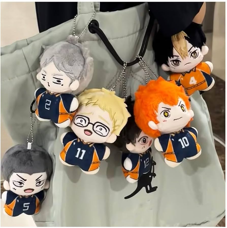 ハイキュー!! Popmart中国限定ぬいぐるみ付きフェルトバッジ影山飛雄10点